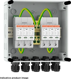 Mersen Photovoltaik-Stringbox 2 MPP/1 S DC1000V Überspannungsabl. Typ 1+2 Verschraubung