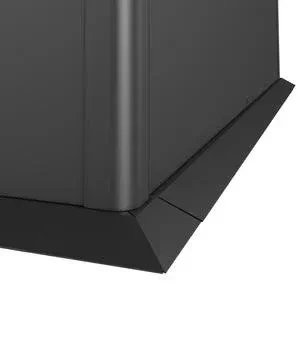Biohort Mähkante für Hochbeet L100 dunkelgrau-metallic