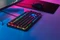 Corsair K60 RGB PRO Low Profile, MX LOW PROFILE RGB SPEED, USB, DE Vorschaubild
