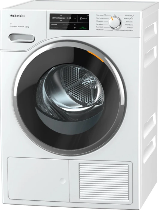 Miele T1 TWL780WP EcoSpeed & Steam & 9kg Wärmepumpentrockner