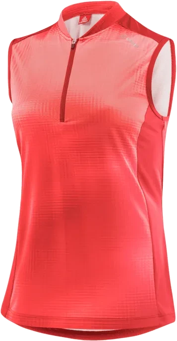 Löffler Cielo Half-Zip Trikot ärmellos poppy red (Damen)