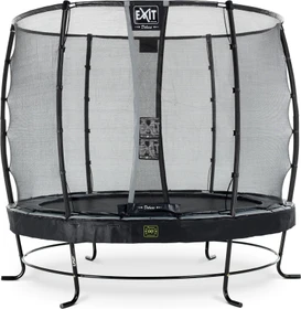 Exit Toys Elegant Premium mit Deluxe Sicherheitsnetz 253cm Trampolin schwarz