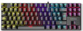 Krom Kasic TKL, LEDs RGB, RED Switches, USB, ES (NXKROMKASICTKL)