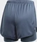 adidas Marathon 20 Two In One Laufhose kurz legacy blue (Damen) Vorschaubild