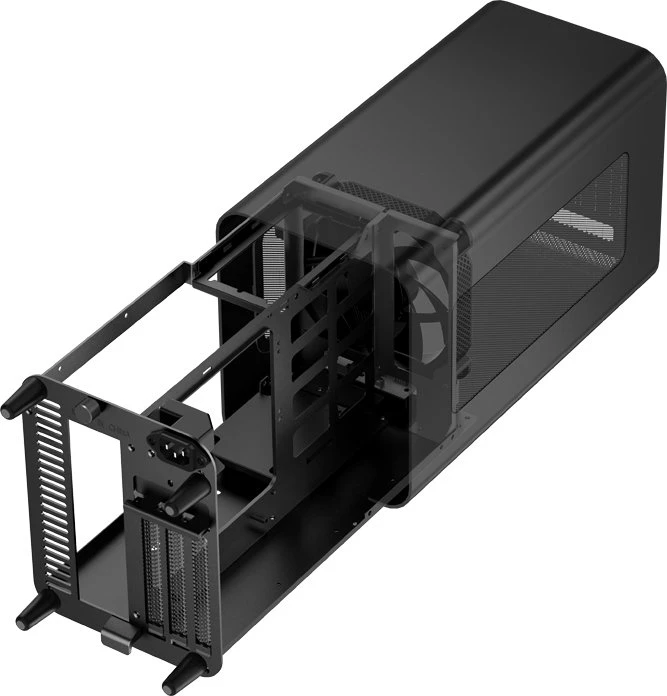 Jonsbo V11, schwarz, Mini-ITX