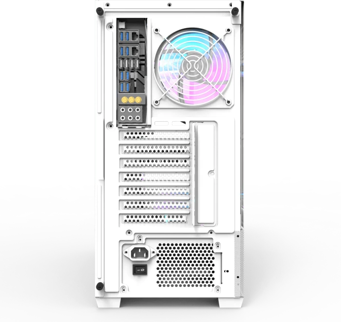 DarkFlash DS900 Air White, Glasfenster