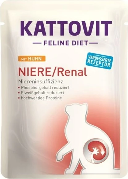 Finnern Kattovit Renal mit Huhn, 85g