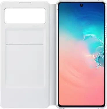 Samsung S-View Wallet Cover für Galaxy S10 Lite weiß