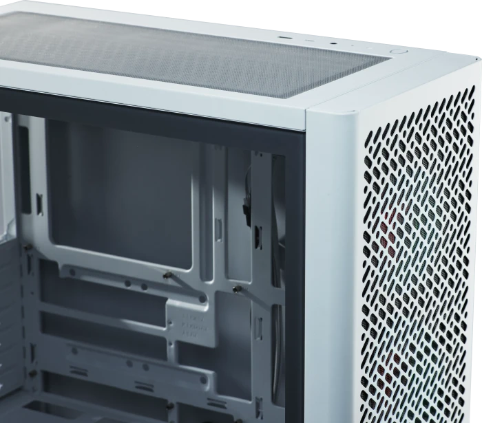 Cooler Master Elite 502 Lite White, Glasfenster