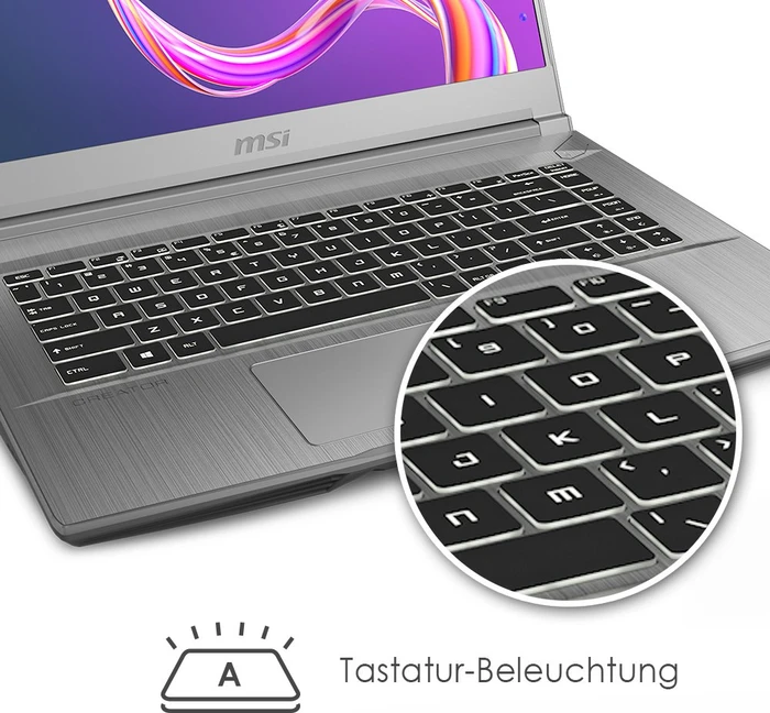 MSI Creator 15M 036-A9SD, Space Grey, Core i7-9750H, 16GB RAM, 512GB SSD, GeForce GTX 1660 Ti, DE
