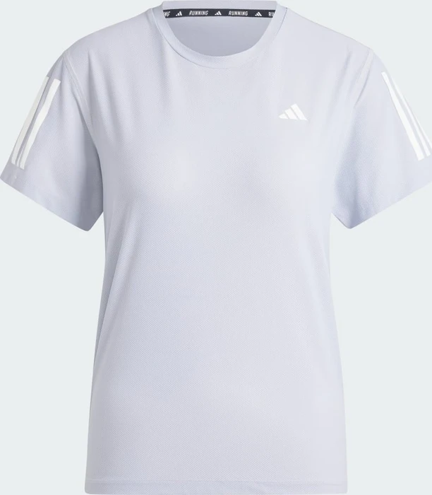 adidas Own The Run Laufshirt kurzarm halo silver (Damen)