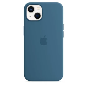 Apple Silikon Case mit MagSafe für iPhone 13 eisblau