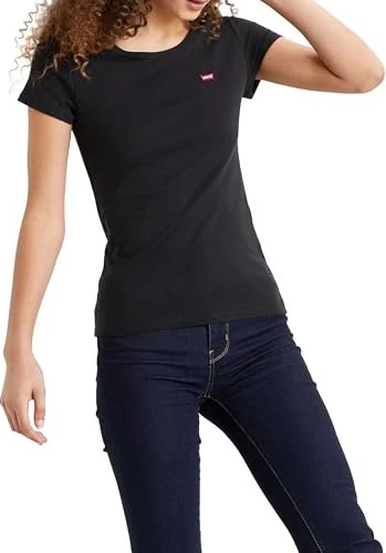 Levi's The Perfect 2er-Pack T-Shirt kurzarm mineral black (Damen)