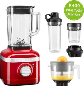 KitchenAid K400 5KSB4026EER Artisan Standmixer empire rot