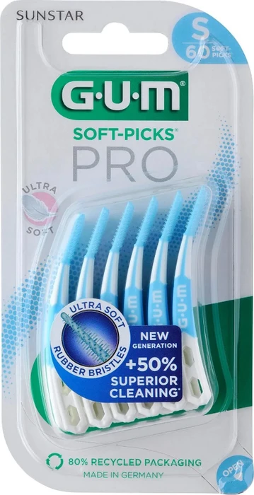 Sunstar Gum Soft-Picks Pro Interdentalbürste small, 60 Stück