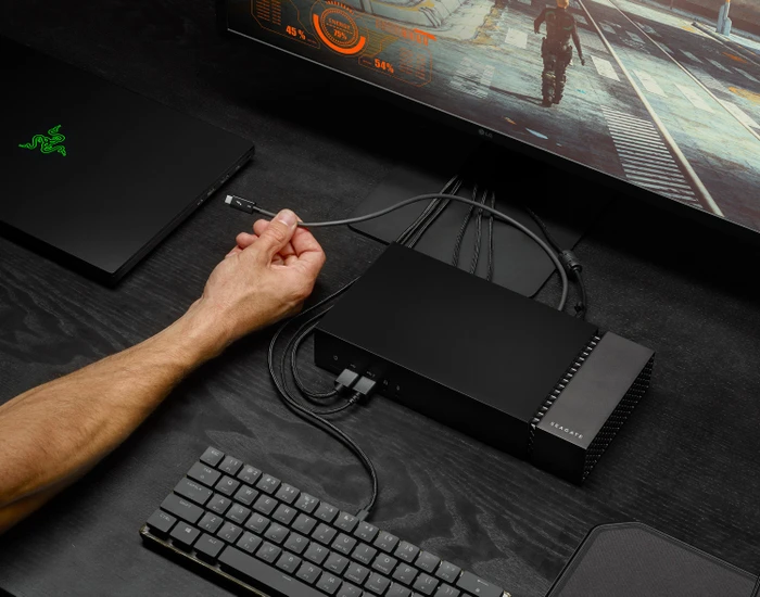 Seagate FireCuda Gaming Dock, 4TB HDD, Thunderbolt 3