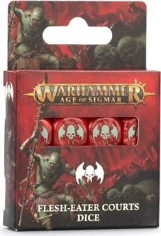 Games Workshop Warhammer Age of Sigmar Würfelset: Flesh-Eater Courts 2025