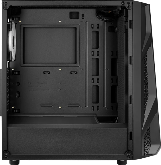 AeroCool AirHawk Duo ARGB, Glasfenster