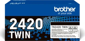 Brother Toner TN-2420 schwarz, 2er-Pack