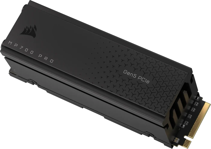 Corsair Force Series MP700 PRO 2TB, M.2 2280 / M-Key / PCIe 5.0 x4, Kühlkörper