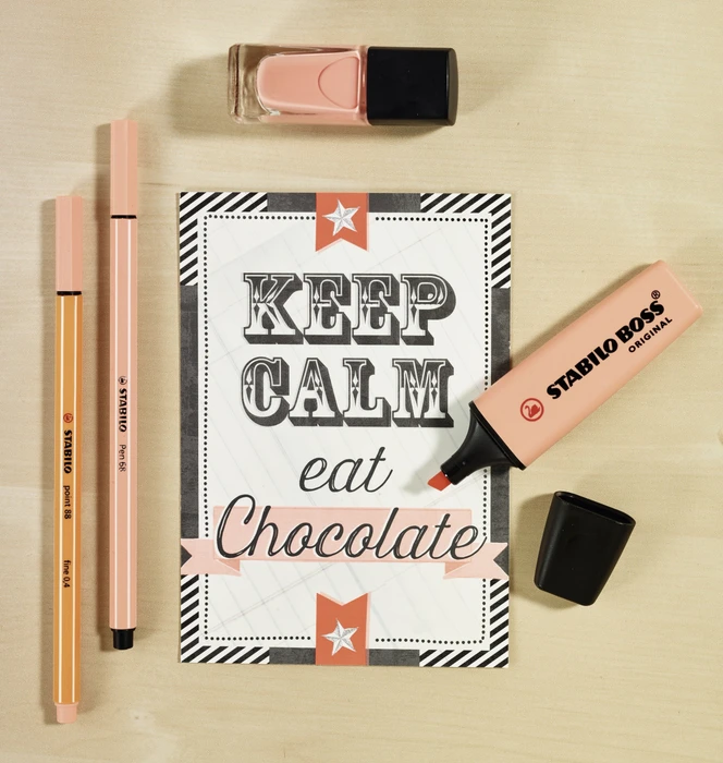STABILO Boss Original Pastel kalt sortiert, 4er-Set, Etui
