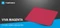 Natec Colors Series Mouse Pad Viva Magenta, 300x250mm, rot Vorschaubild