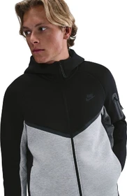 Nike Tech Fleece Windrunner Hoodie black/dark grey heather (Herren)