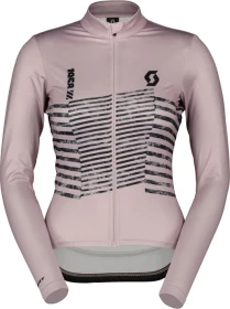 Scott RC Team Warm Graphics Trikot langarm cloud pink (Damen)