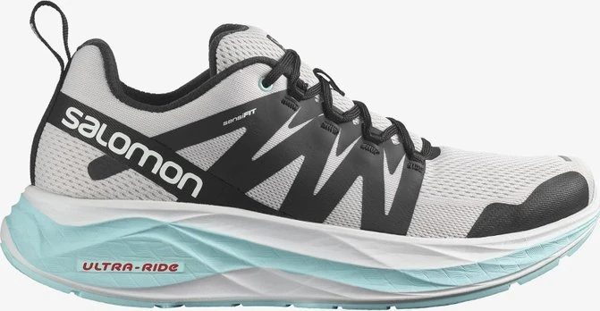 Salomon Glide Max lunar rock/black/tanager turquoise (Herren)