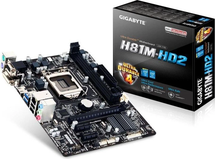 GIGABYTE GA-H81M-HD2 (Intel 1150)