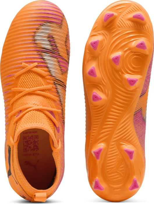 Puma Future 8 Match FG/AG heat fire/puma black/ravish (Junior)