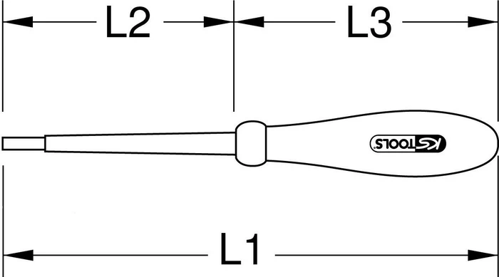 KS Tools ERGOTORQUE VDE Schraubendreher