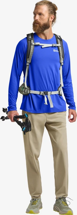 Jack Wolfskin Prelight Swift Funktionsshirt langarm mid blue (Herren)