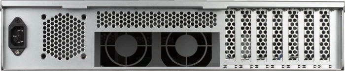 SilverStone RM23-502, Rackmount Storage, schwarz/grau, 2HE, ATX