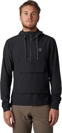 Fox Racing Ranger Wind Hoodie Fahrradjacke schwarz (Herren)