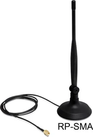 DeLOCK WLAN Antenne, 2.4GHz, 4dBi, RP-SMA (Buchse), omnidirektional