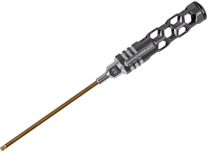 Arrowmax Honeycomb AM-410130 Innensechskant Schraubendreher, 3x120mm