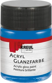 Kreul Acryl Glanzfarbe, blau, 50ml