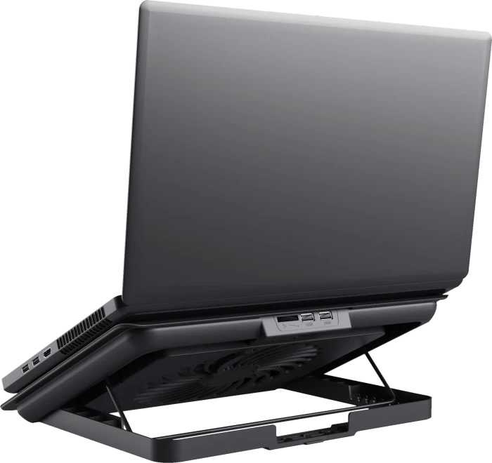 Trust Notebook-Stand/Notebook-Kühler bis 16", grau