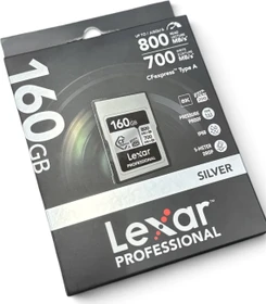 Lexar Professional SILVER R800/W700 CFexpress 2.0 Type A 160GB