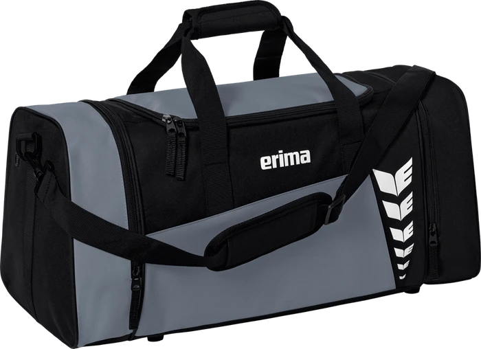 Erima Six Wings L Sporttasche slate grey/schwarz