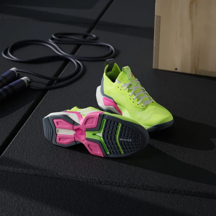 adidas Rapidmove ADV 2 lucid lemon/chalk white/lucid pink (Damen)