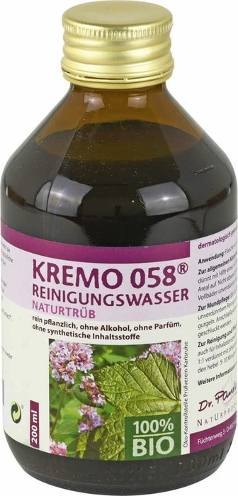 Kremo 058 Bio-Reinigungswasser Mundwasser, 200ml