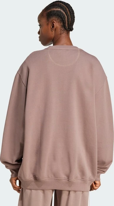 adidas Essentials Oversized French Terry Sweatshirt trace brown (Damen)