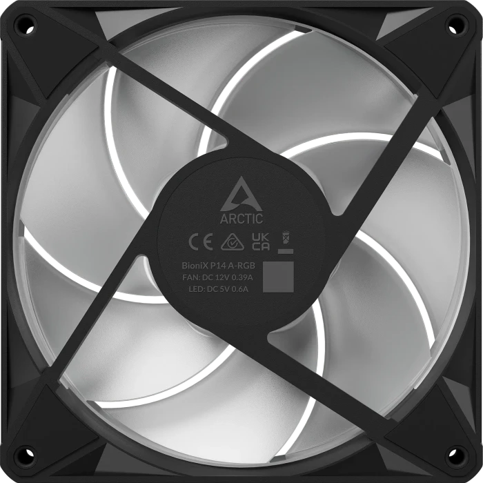 ARCTIC BioniX P14 A-RGB, schwarz, 140mm, 3er-Pack