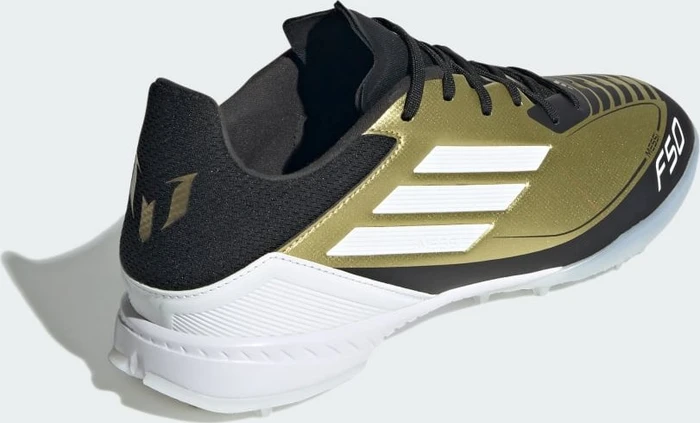 adidas F50 League Messi TF gold metallic/cloud white/core black