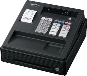 Sharp XE-A137 BK schwarz, Kassensystem