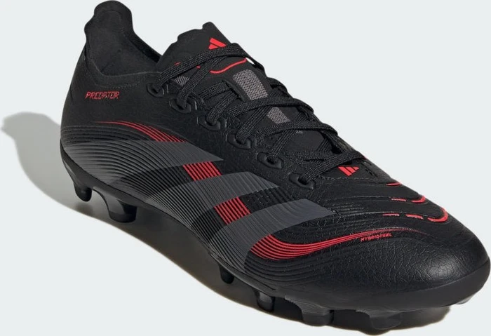 adidas Predator 24 League Low MG core black/grey four/lucid red