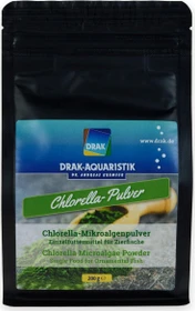 DRAK-Aquaristik Chlorella-Mikroalgenpulver, Standbodenbeutel, 200g
