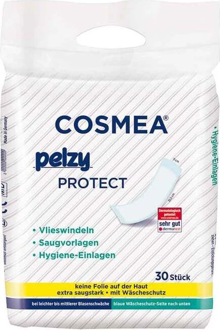 Cosmea Pelzy Protect Hygieneeinlage, 30 Stück